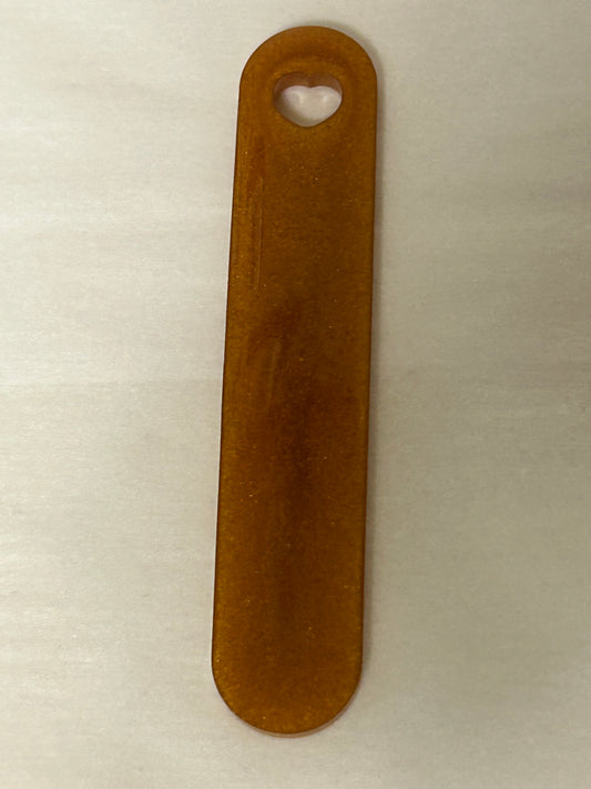 3” bronze bookmark