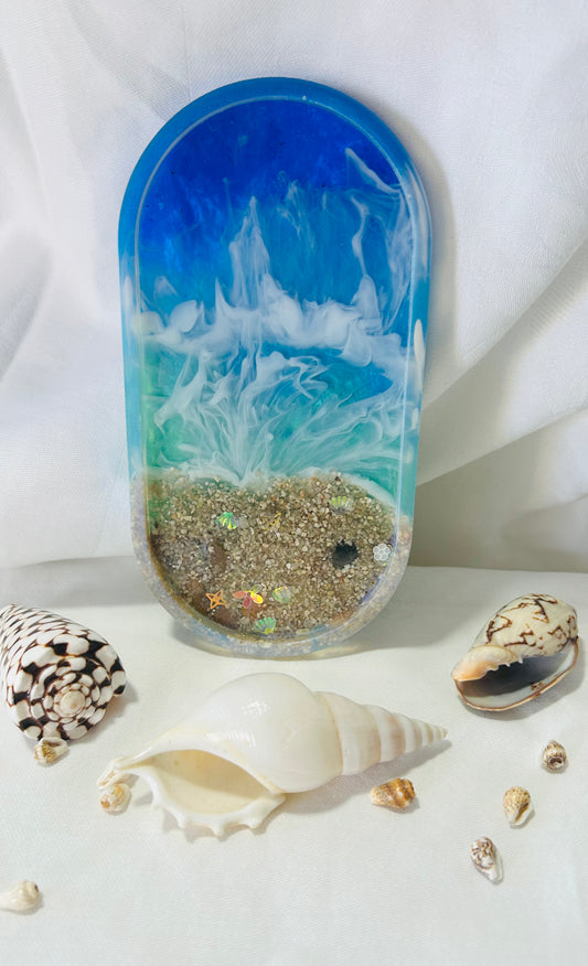 Decorative Ocean Tray 7.5”